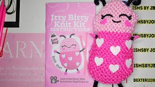 Five Below Itty Bitty Knit Kit Luv Bug How to knit For Beginners