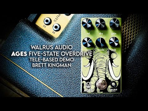 Walrus Audio: AGES Five-State Overdrive - Tele Demo - YouTube