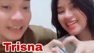 Trisuaka Judulnya KIW KIW jatuh cinta katanya mau bikin lagu baru