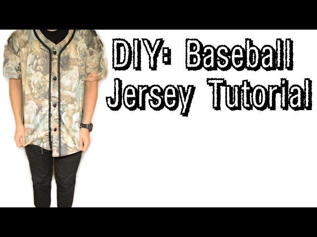 how to make a baseball jersey