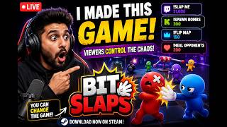 Game Developer Plays His Own Game LIVE! - LUDO in BitSlaps screenshot 4
