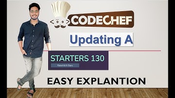 Updating A Codechef  Starters 130 Hindi Easy Solution.
