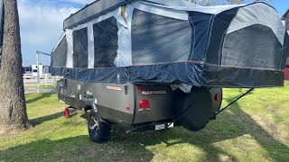 AWESOME 1910ESP ROCKWOOD TENT TRAILER 2023 ROCKWOOD EXTREME SPORTS PACKAGE