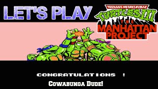 TMNT 3 - Teenage Mutant Ninja Turtles III: The Manhattan Project - NES Longplay