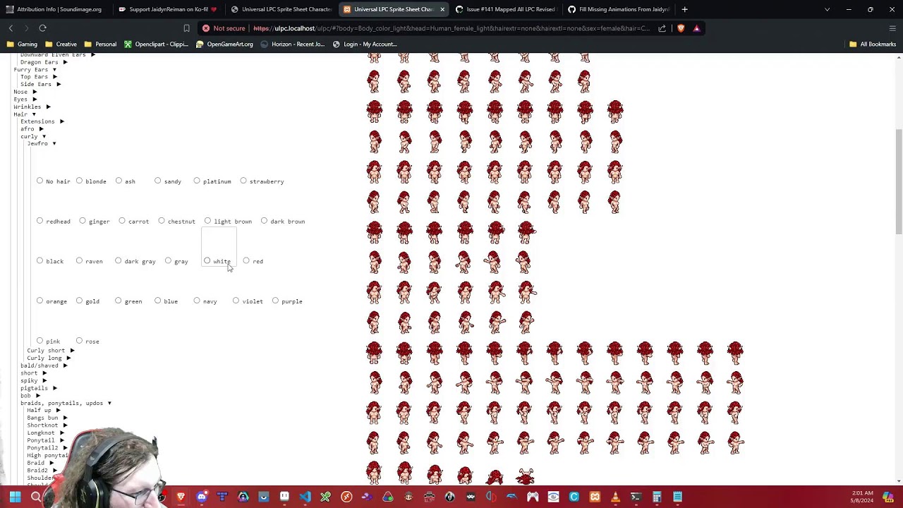 [LPC] Mapping Assets to Expanded ULPC (Music by Eric Matyas www.soundimage.org)