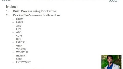 Devops Docker - 4 - Writing a Dockerfile and Commands Instruction | Tutorial Series | Rahul Kinge