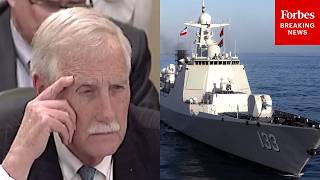 'Is That Happening?': Angus King Asks Nuclear Official About Virtual Training For Navy Officers
