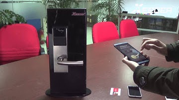 NFC+Bluetooth door lock system