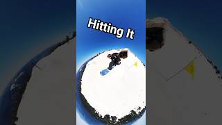 INDY grab, larger jump at Timberline #mthood #snowboarding #ms #wintersports #Progression #wow #fyp