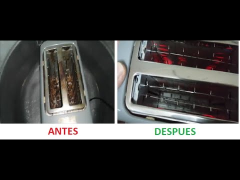 Video: Reparación De Tostadora Por Tu Cuenta, Cómo Limpiarla Por Dentro Y Cómo Usarla Correctamente + Video