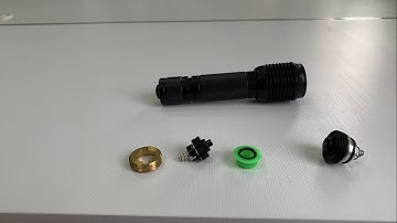 Botão McClicky - Instalação em tailcaps da Lumens Factory, Surefire ou Oveready