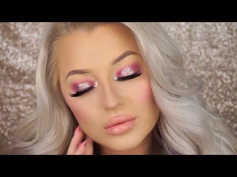 skud Bogholder kanal Pink Glitter Barbie Makeup Tutorial - YouTube