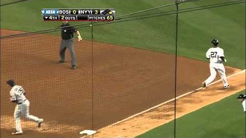 2011/09/25 Red Sox turn two