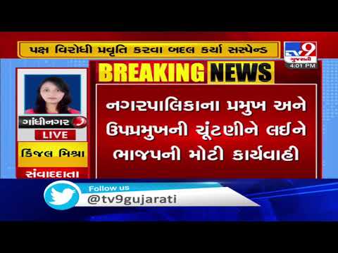 Gujarat BJP suspends 38 members for anti-party activities | Tv9GujaratiNews