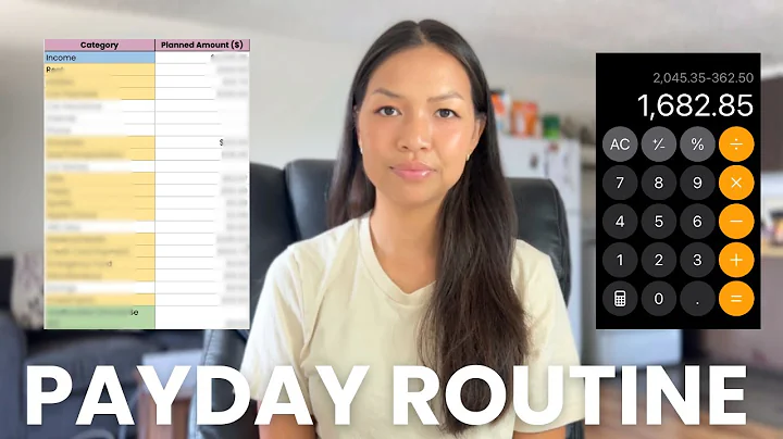 $2045.35 PAYDAY ROUTINE 💰 paying rent & bills, credit card debt, budget my paycheck, financial plan