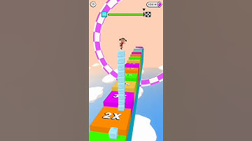 Cube surfer gameplay | #castleraid #cubesurfer #game #shorts (1)