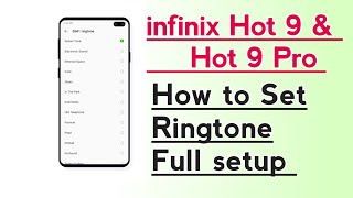 infinix Hot 9, Hot 9 Pro, How to Set Ringtone Full setup screenshot 5