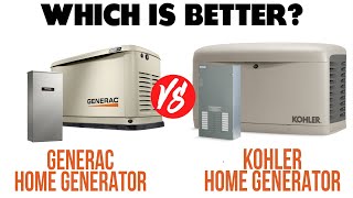 Generac vs Kohler Home Generators: How Do They Compare (Which Comes Out on Top?)