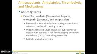 PC&S Chapter 16 Cardiovascular System Medications Part I