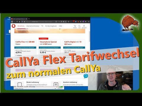 Tarifwechsel von CallYa Flex zu CallYa