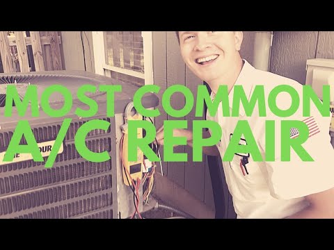 Most Common Air Conditioner Problems: Bad Capacitor Common AC Repair
