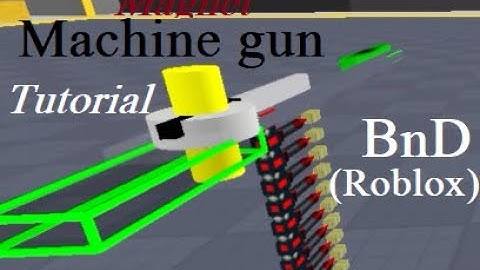 Build n Destroy Magnet Machinegun tutorial (EP 2)