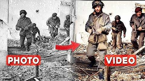 10 ICONIC WWII PHOTOS - Brought to Life