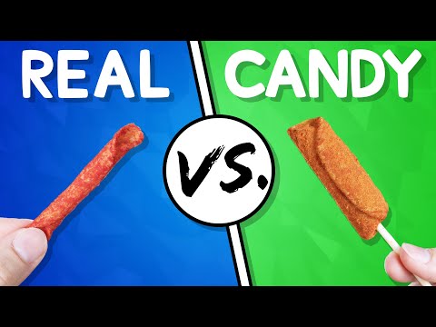 We Try the Ultimate Real vs Candy Challenge #12