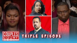 Triple Episode: Is He Having An Affair With His CoWorker? | Couples Court