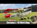 Cessna l19 bird dog rc plane from foam