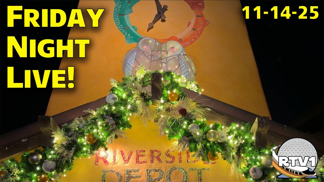 Friday Night Live Stream Announcement - 11-14-25 - Walt Disney World