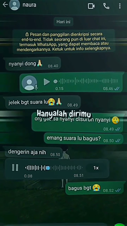 PRESET SUARA VN DJ HANYALAH DIRIMU KASIH SATU YANG KU SAYANG VIRAL TOKTOK