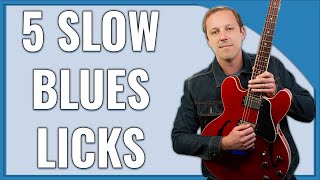5 Slow Blues Licks For Stormy Monday