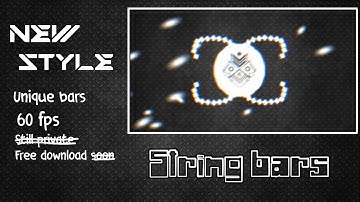 Avee Player Visualizer - New style string bars [unique bars] (Free Download🔥)