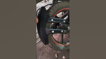 universal tyre hugger Install Tvs Raider #tyre #hugger #tvs #raider #tvsraider #shorts #bike #lover