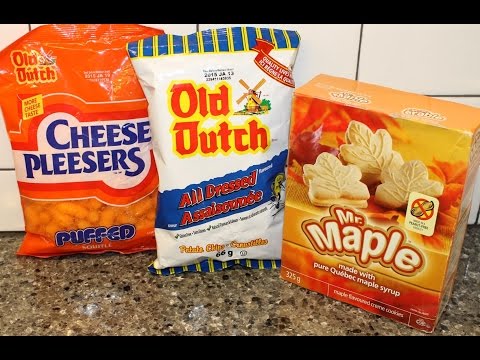 From Canada Part II: Old Dutch Cheese Pleesers & All Dressed Potato Chips & Mr. Maple Creme Cookies