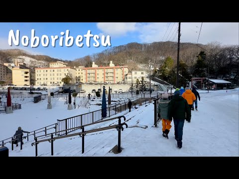 NOBORIBETSU Walking Tour in Winter – Hokkaido Japan