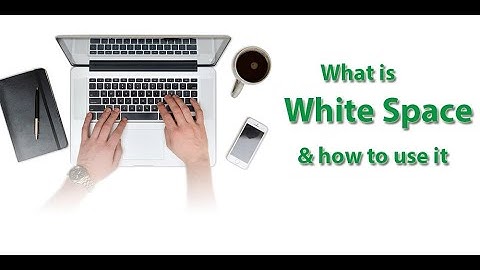 What is white space in c programming and how to use it