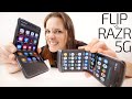 Motorola RAZR vs Samsung FLIP -el DUELO PLEGABLE 5G-