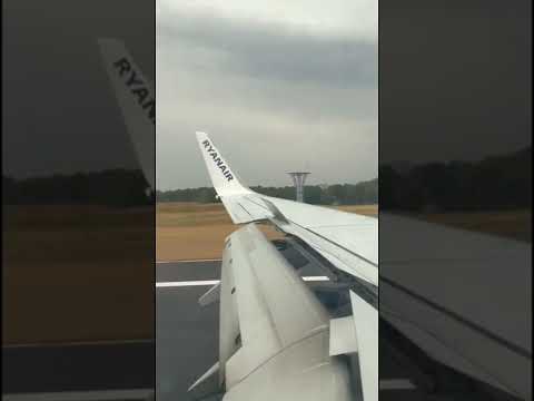 Ryanair Boeing 737-8AS (EI-DYP)  Hard landing at Luxemburg Findel Airport (Runway 24) 20.07.2022