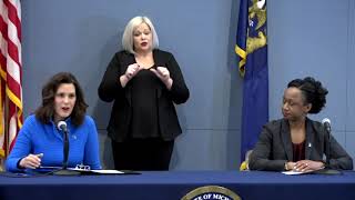Gov. Whitmer responds to "Stay at Home" Protest