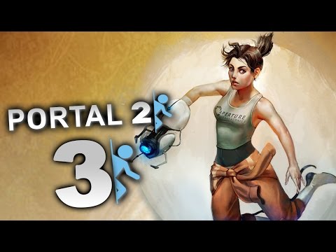 Let's Play PORTAL 2 Part 3: Stinkender, unnützer Müll, Katapultplattformen & ein Reh?!