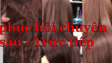 Phục Hồi Chuyên Sâu - Tóc khô cháy hư#đàotạonghề #hairdressing #sàigòn #dayhoc #tocdep #dayz