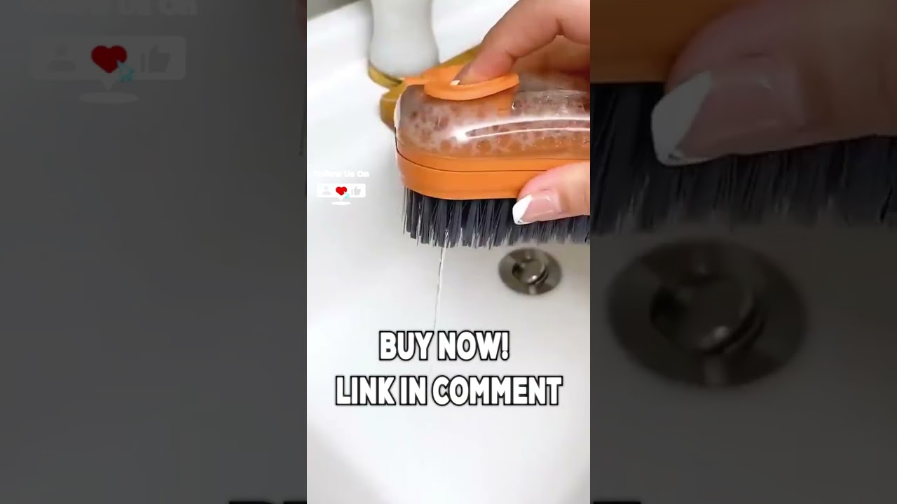 Easy to Grip Household Cleaning Brushes