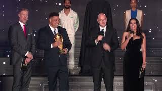 Moment: FIFA unveils 2026 World Cup logo｜Ronaldo｜Infantino｜Hollywood Hills｜USA｜Mexico｜Canada｜Soccer