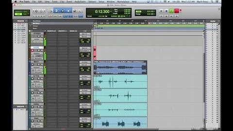 Pro Tools 10 - Printing Stems
