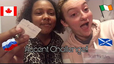 Accent Challenge!! || Journee and Cait