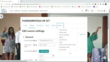 How can I add course content to my Moodle site?
