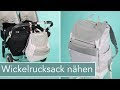 2-in-1 Wickelrucksack Vicky nähen mit kostenlosem Schnittmuster | #WirMachenWeihnachten