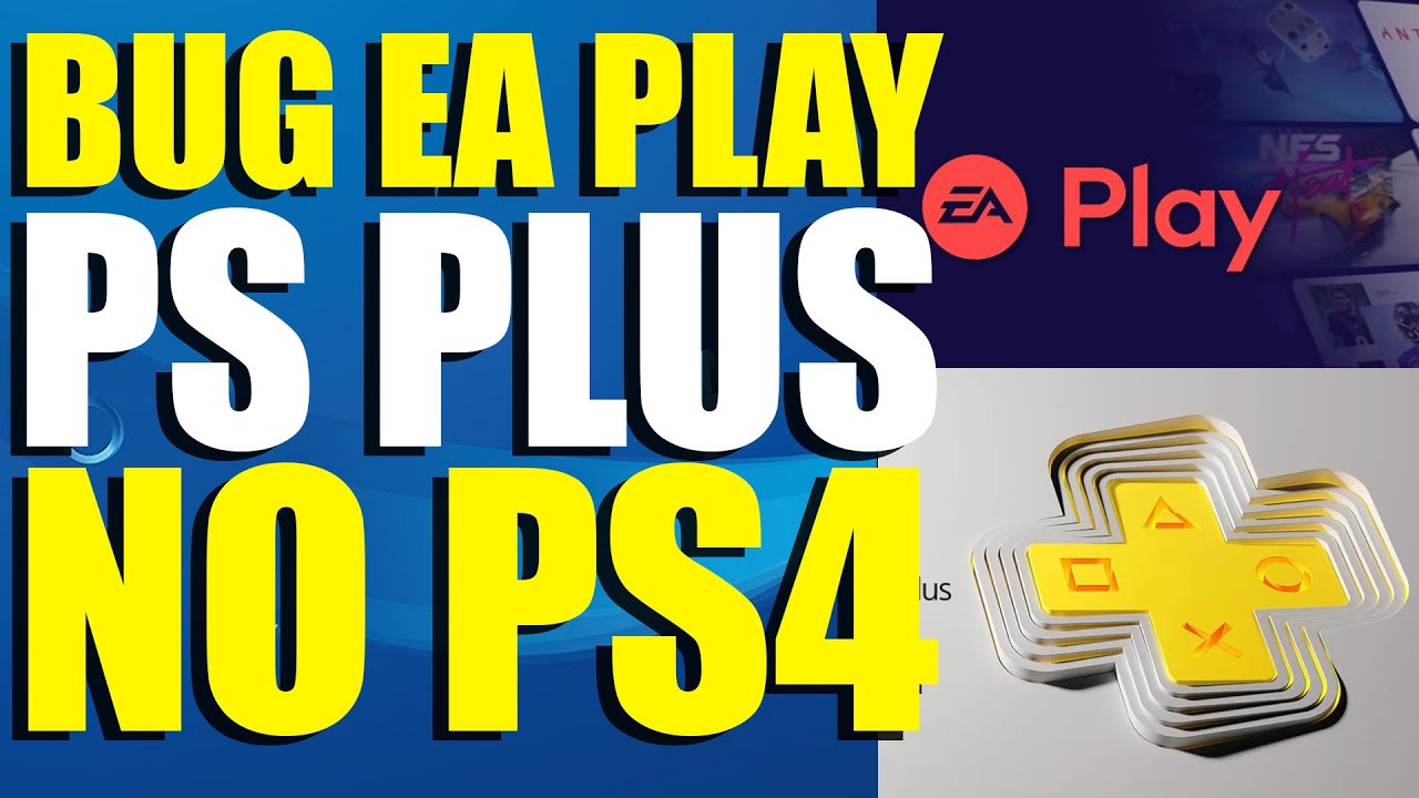 BUG DA PS PLUS e EA PLAY GRÁTIS NO PS4 !! COM ACESSO A JOGOS E ONLINE !! E  38% dos Brasileiros JOGA 